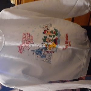 Walt Disney world Christmas sweater 2001